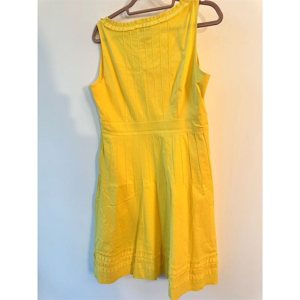 Tory Burch Yellow Midi Dress